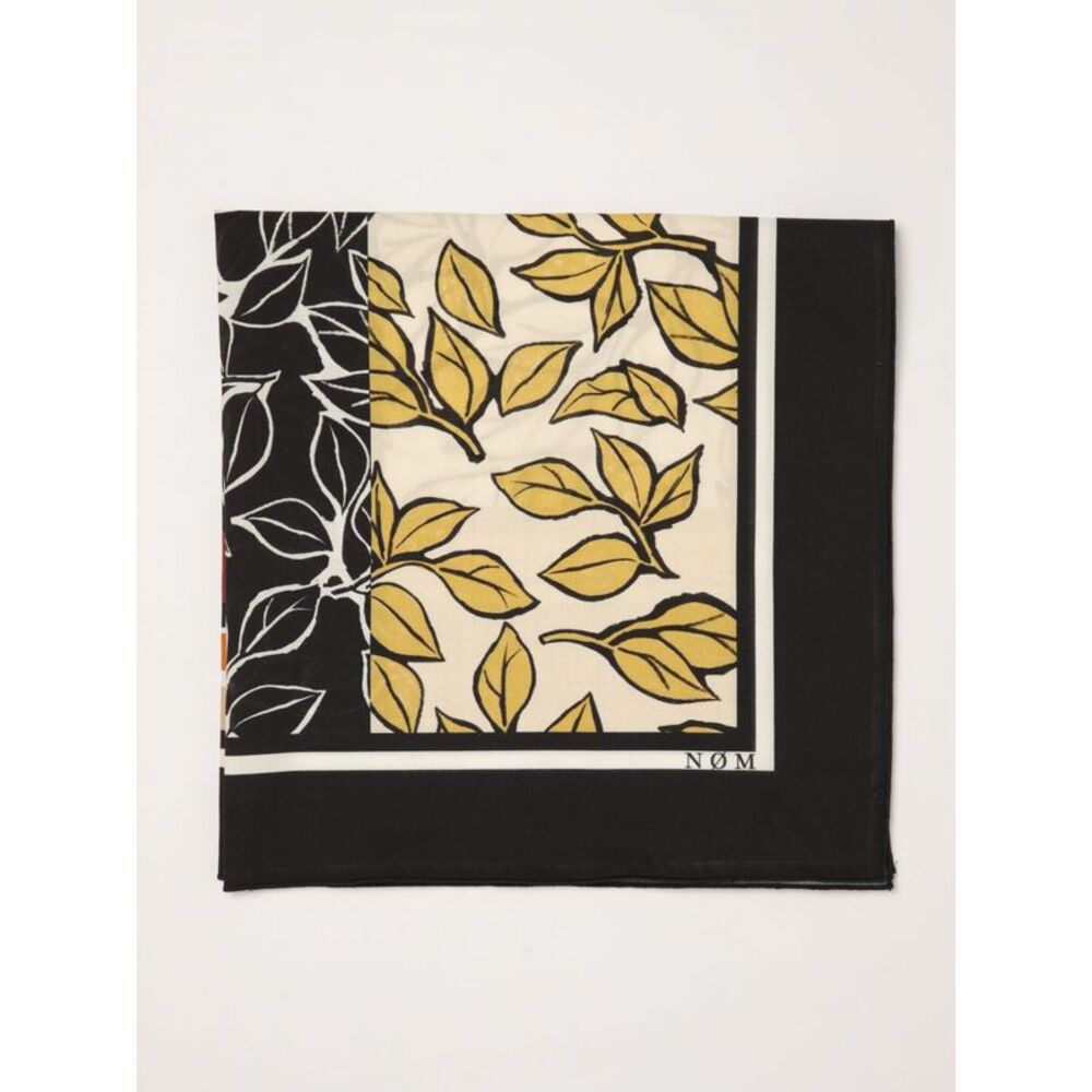 Nom Multicolour Graphic Print Square Cotton Scarf